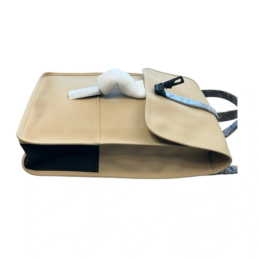 Rains Backpack Mens Tan‎ Sand Mini W3 Waterproof Travel Formal Office NWT 13020
